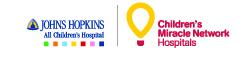 John Hopkins & Children's Miracle Network logos